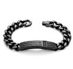 Picture of Welch Steel Welch Men's Black Stainless Steel Bracelet
