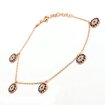 Picture of Welch Silver Welch Evil Eye Beaded 925 Sterling Women's Silver Bracelet