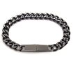 Picture of Welch Steel Welch Black Stainless Steel Chain Bracelet