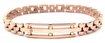 Picture of Welch Steel Welch Rose Stainless Steel Stone Detailed Bracelet