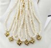 Welch Steel Welch Gold Çelik Zincir İncili Choker Kolye. ürün görseli