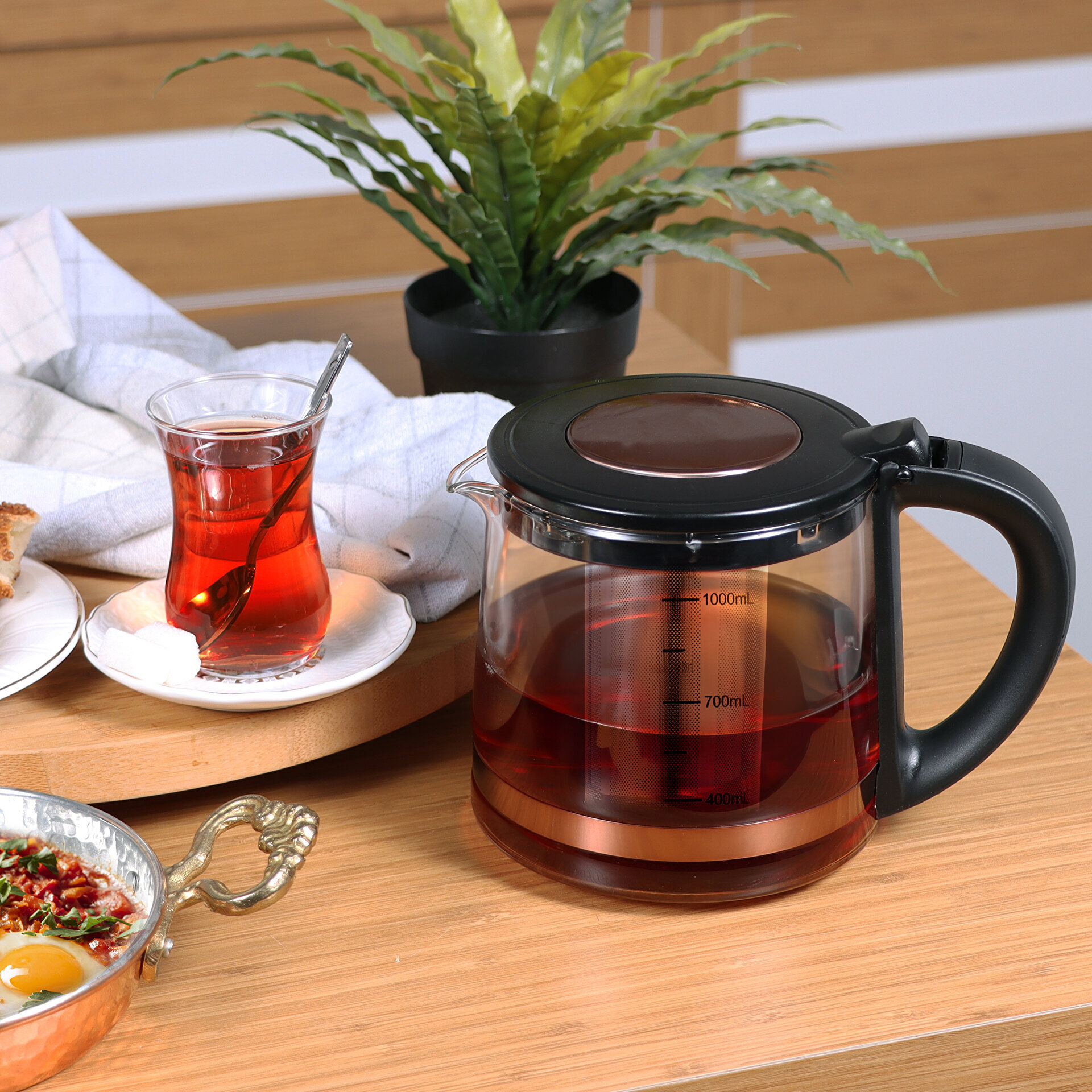 Electric Turkish Tea Maker Tea Kettle Semaver