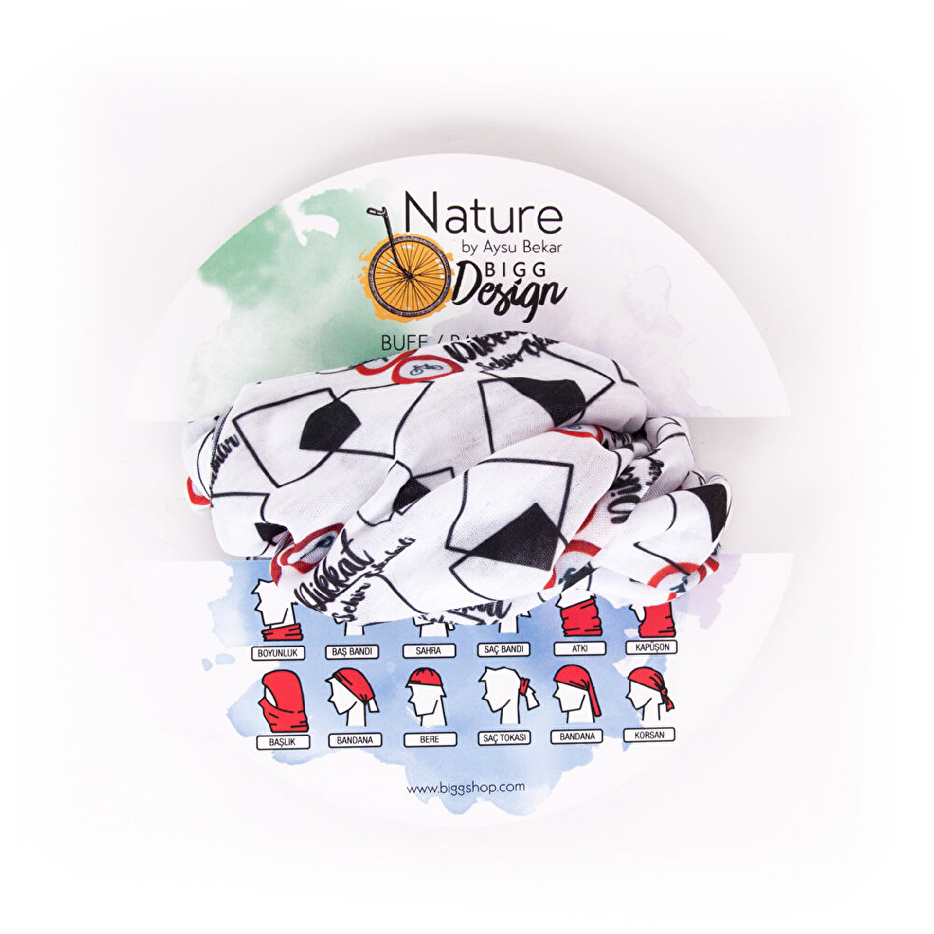 BiggDesign Nature Stop Bandana BiggDesign Nature Stop Bandana