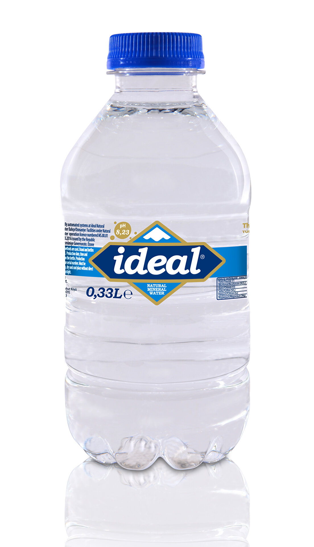 IDEAL 0,33Lt Natural Mineral Water 12 packs