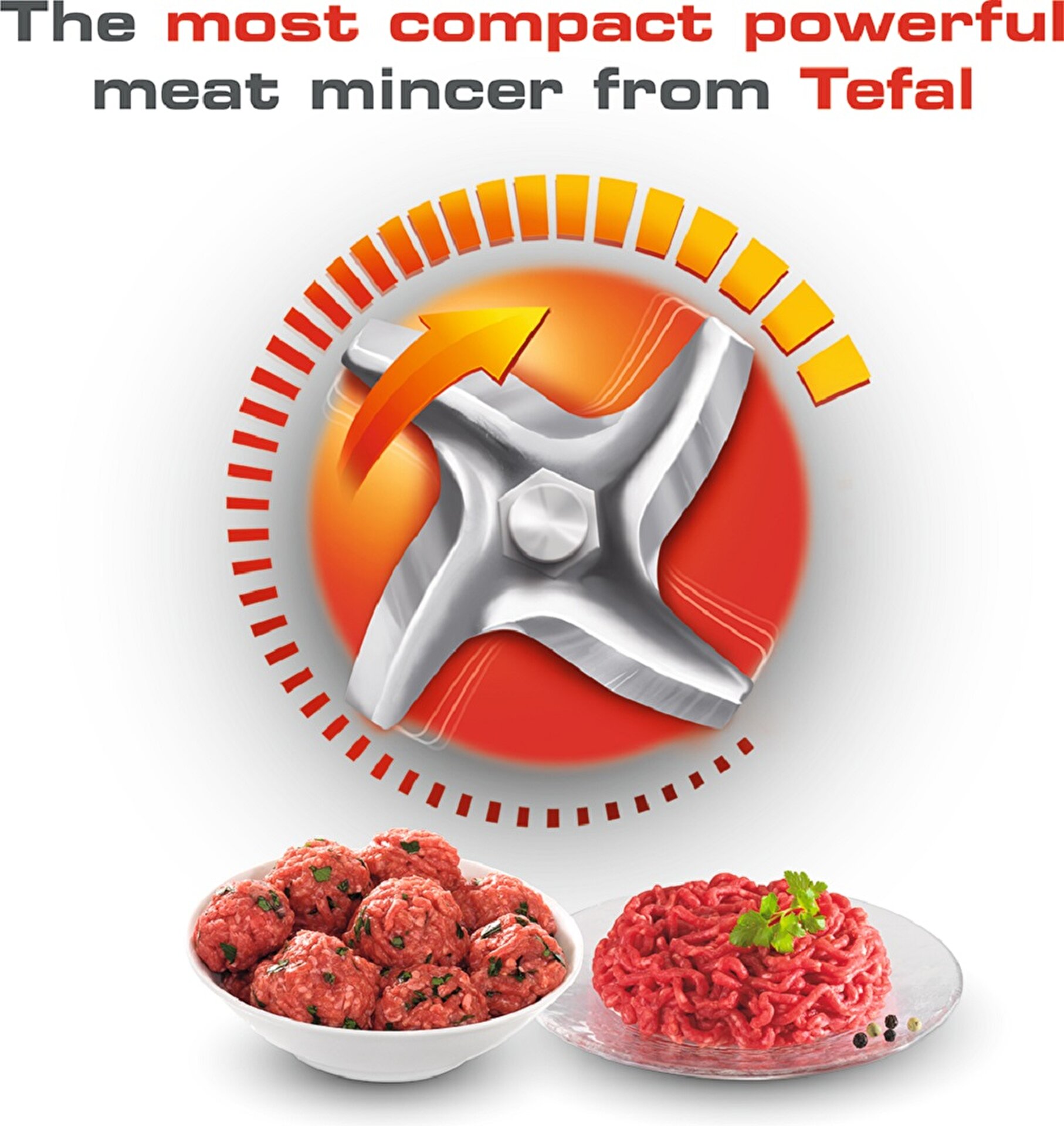 Vitrafix Club Hediye Kataloğu Tefal Kıyma Makinesi 2000W HV4 Beyaz