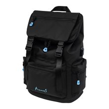Anemoss Water Resistant Laptop Backpack, with 15 Inch Laptop Compartment, Black