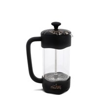 Any Morning 34 fl oz Borosilicate Glass French Press Coffee Maker, 304 SS Filter