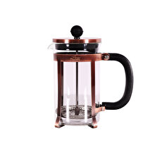 Any Morning French Press Coffee and Tea Maker, Copper Color, 600 ml - 20 oz