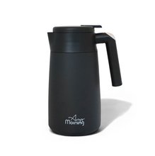 Any Morning 40 oz Thermal Carafe SI232250– Insulated Stainless Steel Coffee Server, Black