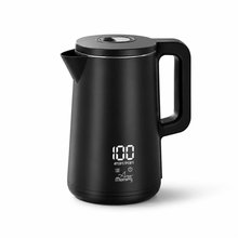 Any Morning SIN2633 Digital Temperature Control Stainless Steel Kettle 1.8L, Electric Water Boiler with Keep Warm Function