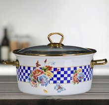 PR Home Allegro Enamel Deep Frying Pot, 22 cm