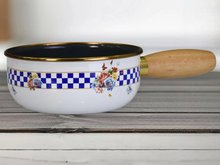 PR Home Allegro Enamel Mini Frying Pan with Wooden Handle, 16 cm