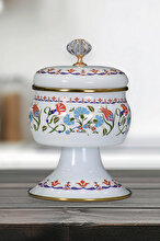 PR Home Defne Enamel Footed Candy Dish