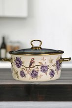 PR Home Fiorella Enamel Frying Pot 22 cm