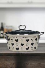 PR Home Enjoy Black Enamel Frying Pot 22 cm