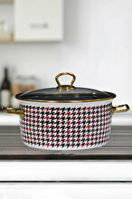 PR Home Forte Black Enamel Frying Pot 22 cm