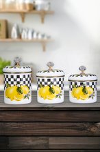 PR Home Lemon Enamel Spice Jar Set