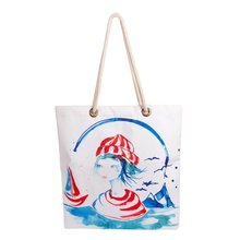 Anemoss Womens Beach Bag Large Lightweight Summer Pool Tote Inner Pocket Blue