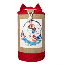Anemoss Sailor Girl Jute Bag