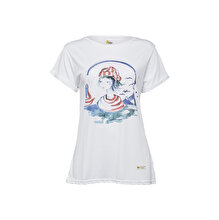 Anemoss Sailor Girl Womens T-Shirt S Size