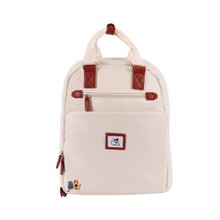 Biggdesign Cats Laptop Backpack, Water-Resistant, 15 inch Laptop Compatible School Bag, White