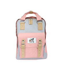 Biggdesign Cats USB Laptop Backpack, 14” Laptop Compatible, Water-Resistant, Lightweight, Unisex, Pink