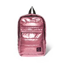Biggdesign Moods Up Loved Quilted Backpack Pink, Lightweight Waterproof School & Laptop Bag