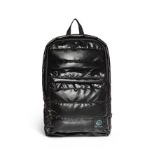 Biggdesign Moods Up Relaxed Quilted Backpack Black, Lightweight Waterproof School & Laptop Bag