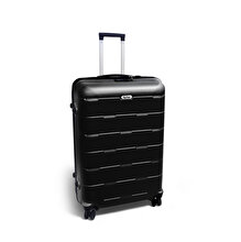Biggdesign Moods Up 28” Suitcase | TSA Lock, Hard Shell, Lightweight Spinner Luggage – Black