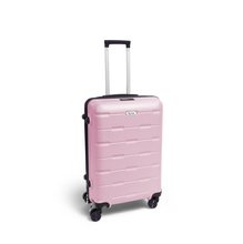 Biggdesign Moods Up 24” Suitcase | TSA Lock, Hard Shell, Lightweight Spinner Luggage – Pink