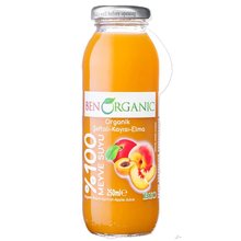 Ben Organics Apricot, Apple, Peach Juice – 250 ml