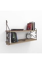 Decormet Seramoni Shelf Set, 2 Shelves, 200*720, Sacramento - Adena