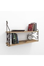 Decormet Seramoni Shelf Set, 2 Shelves, 200*720, Sapphire Oak - Malibu