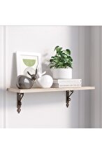 Decormet Retro Shelf Set 20×60 – Sacramento & Black Forged