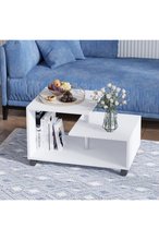 Decormet Karanfil Coffee Table White