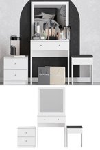 Decormet Nice Dressing Table White
