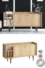 Decormet Canopus Console – Oak (DEC0039)