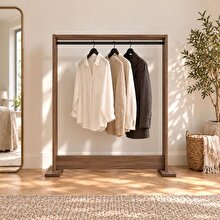 Decormet Salvitor Clothes Rack - Walnut