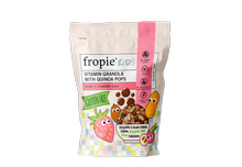 Fropie Vitamin Granola With Quinoa Pops - Peanut & Strawberry Cubes