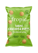 Fropie Baked Chickpea Puffs - Seasonal Greens