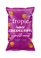 Fropie Baked Chickpea Puffs - Smoked Pepper Seasoning