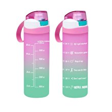 Herevin 750 cc Double Coloured Water Bottle-PC-161-Special Polybag