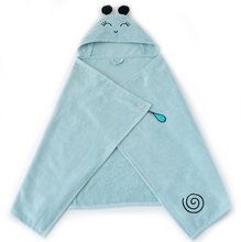 Milk&Moo Sangaloz Velvet Baby Hooded Towel, 100% Cotton, Soft, Absorbent, 0-2 Years, 70x120 cm