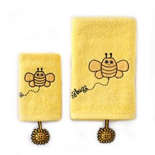 Milk&Moo Baby Towels and Washcloths, %100 Cotton, 2 Pieces,Ultra Soft, Quick Dry