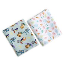 Milk&Moo Muslin Blanket Set of 2 Jungle Friends