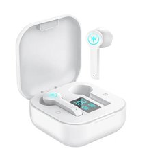 Moodix KI23K49 Bluetooth Earbuds White LCD Display