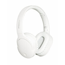 Moodix KO23BT1100W Bluetooth On-Ear Headphones, White