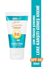 Mara Sunscreen Cream SPF 50+ Anti-Spot, 50 ml