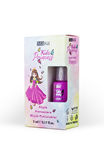 Mara Princess Washable Water-Based Kids Nail Polish -  Fusia (With Files As A Gift) 5 Ml.