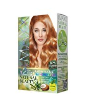 MAXX DELUXE AMMONIA FREE HAIR DYE KIT  8.73